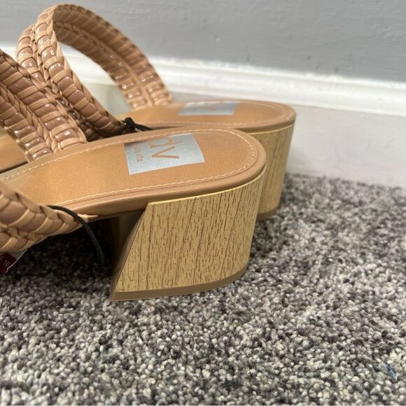 Sz 10 DV Dolce Vita Tan Santana Open Toe Sandals NWT $78 MSRP - Picture 8 of 12
